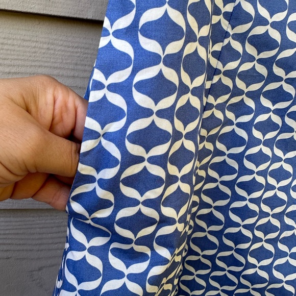 Boden Blue Patterned Dress - Picture 9 of 16